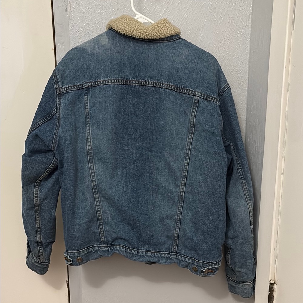 Levi's Beige Shearling Lined Jacket - image 2